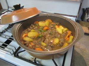 Hot dinner for a cold day