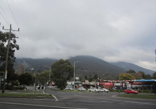 Low cloud on the mountains