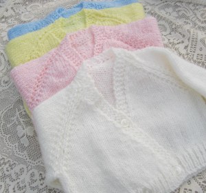 1 Baby cardigans