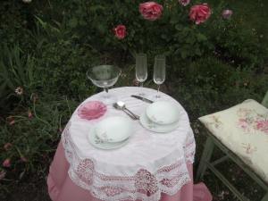 Ready for Strawberries and Cream - and Champagne!