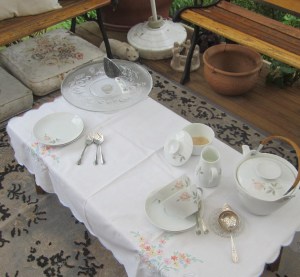 Low table for Low Tea!